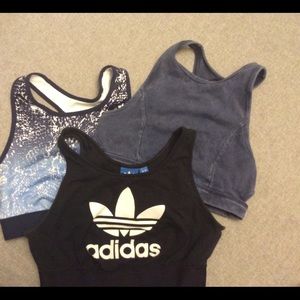 3 Sports bras -size small